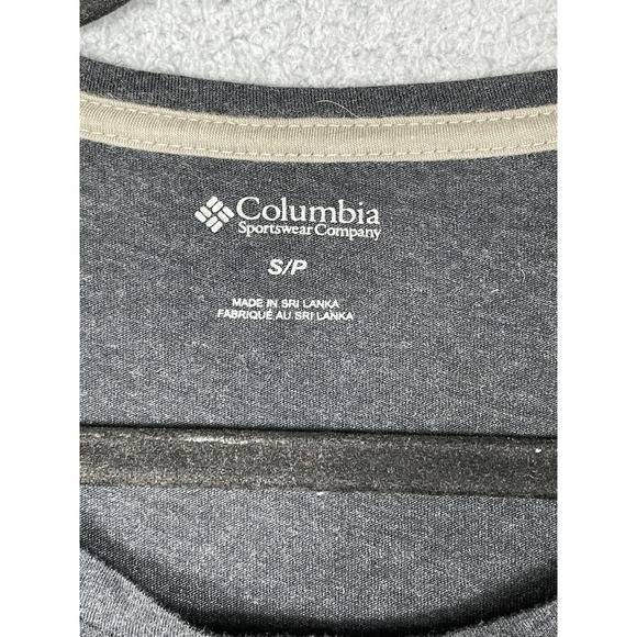 Columbia Womens Lot Of 2 Tops Size S Purple Short Sleeve Gray Long Sleeve - Picture 10 of 10